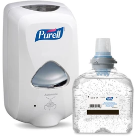 PURELL TFX Starter kezdőcsomag D1 - 1 db fehér adagoló + 1 db kézfertőtlenítő gél patron